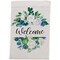 Northlight Mixed Florals "Welcome" Spring Outdoor Garden Flag 18" x 12.5"